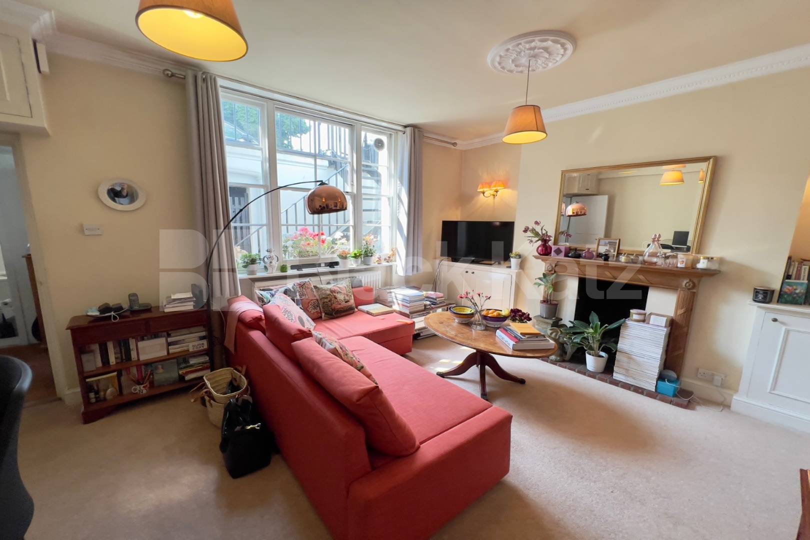 Two bedrooomed garden apartment in Pimlico Lupus Street, Pimlico